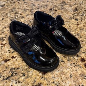 Rachel Shoes Shiny Black Dress Shoes